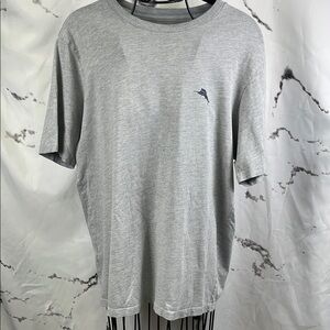 Tommy Bahama Short Sleeve T-Shirt Back Hit Off Shore Bill Collector Fish Graphic